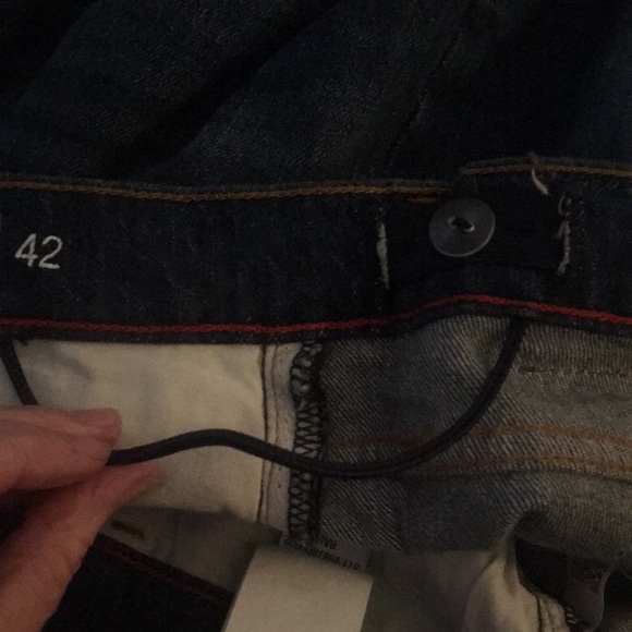 Tommy Hilfiger Adaptive Jeans Relaxed Fit Adjustable Waist Magnet Button 42 - Picture 9 of 11